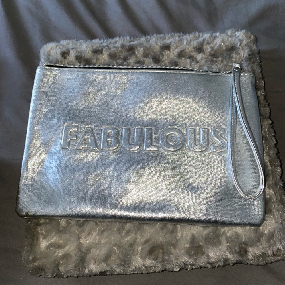 Fabulous Silver Clutch Bag